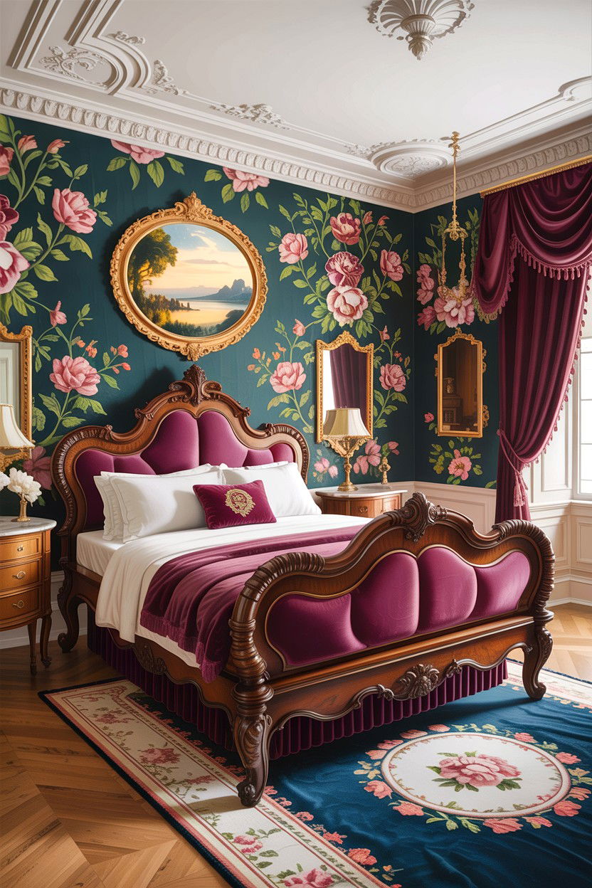 Victorian Bedroom - 30 bedroom aesthetic ideas