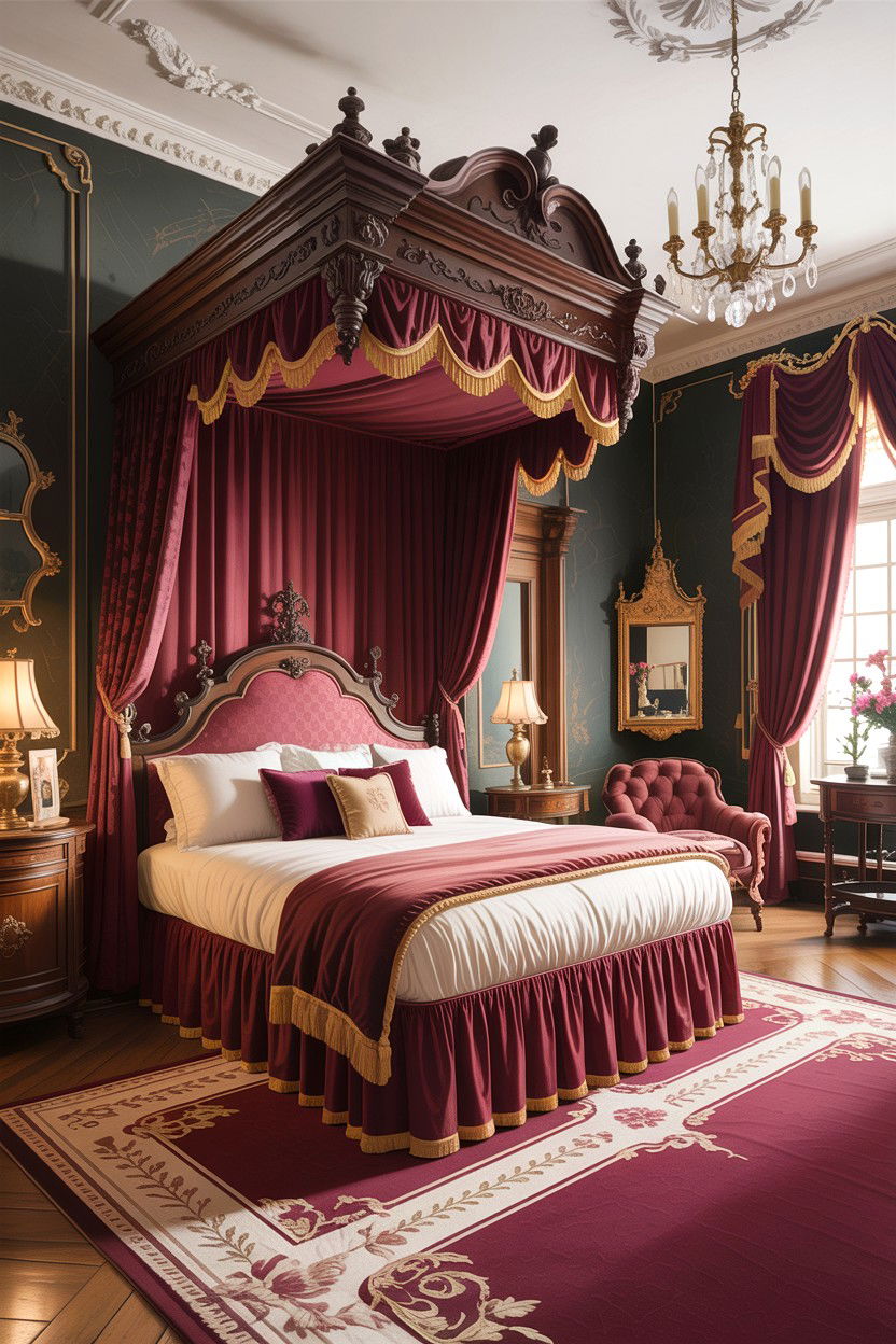 Victorian Era Bedroom - 30 before and after bedroom ideas