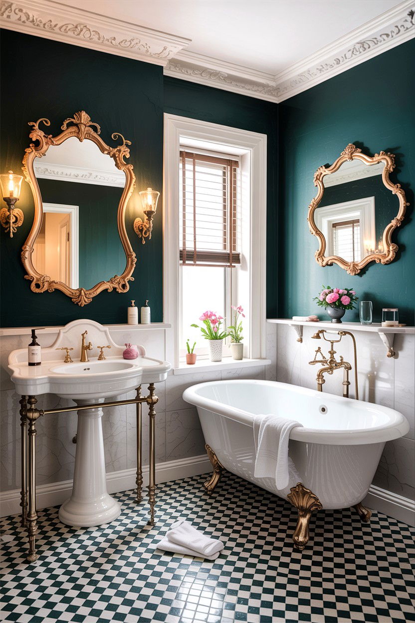 Victorian style bathroom - 30 bathroom design ideas