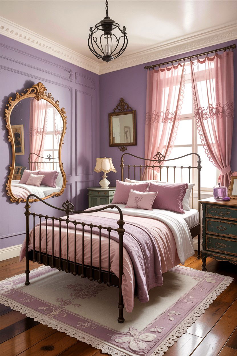 Vintage Aesthetic Bedroom - 30 feminine bedroom ideas
