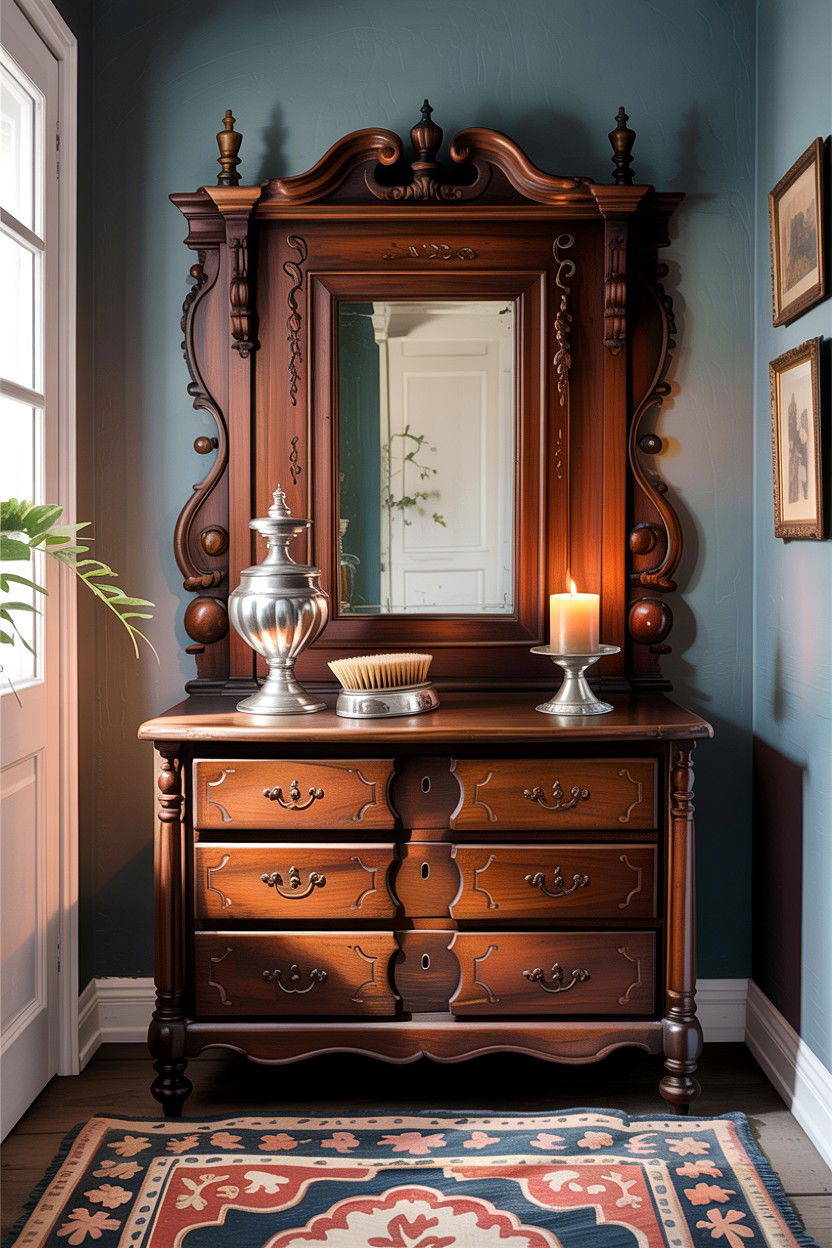 Vintage Antique Dresser - 30 bedroom dressers