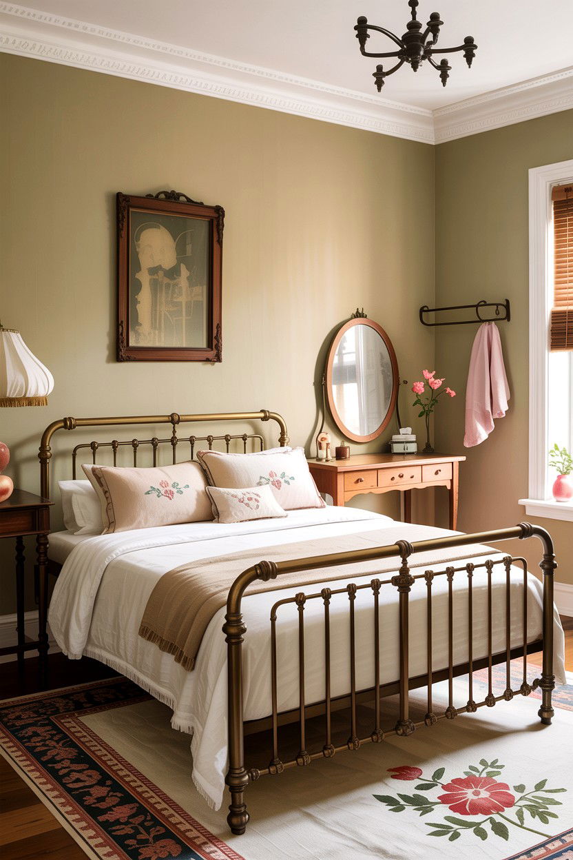 Vintage Beige Bedroom - 30 warm beige bedroom ideas