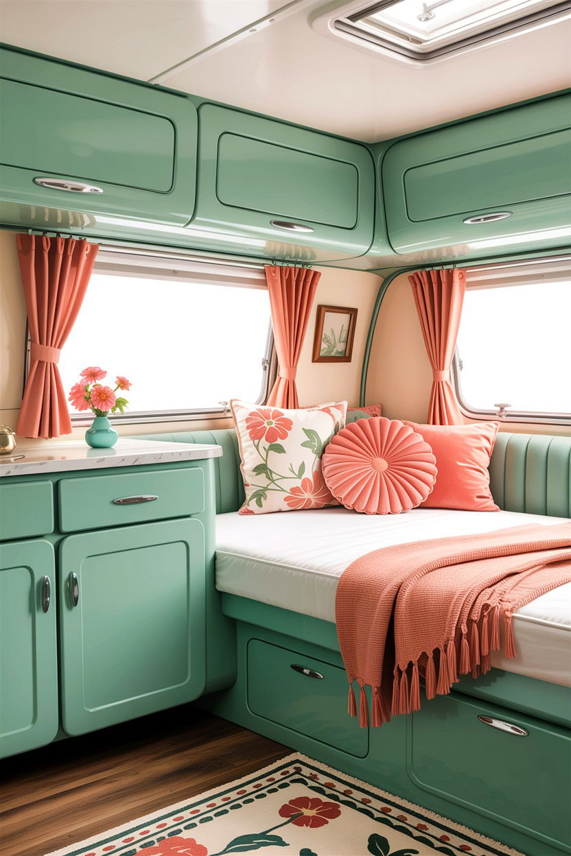 Vintage Camper Renovation - 30 camping bedroom ideas