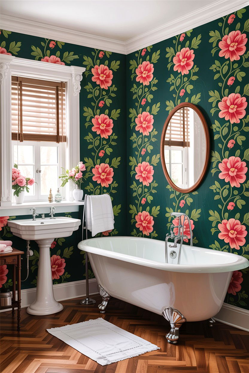 Vintage Clawfoot Tub - 30 HGTV bathroom ideas