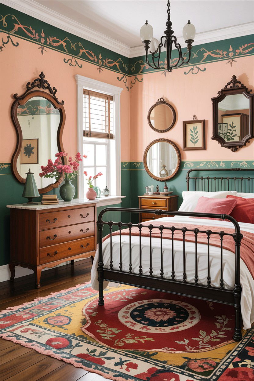 Vintage Eclectic Bedroom - 30 eclectic bedroom ideas