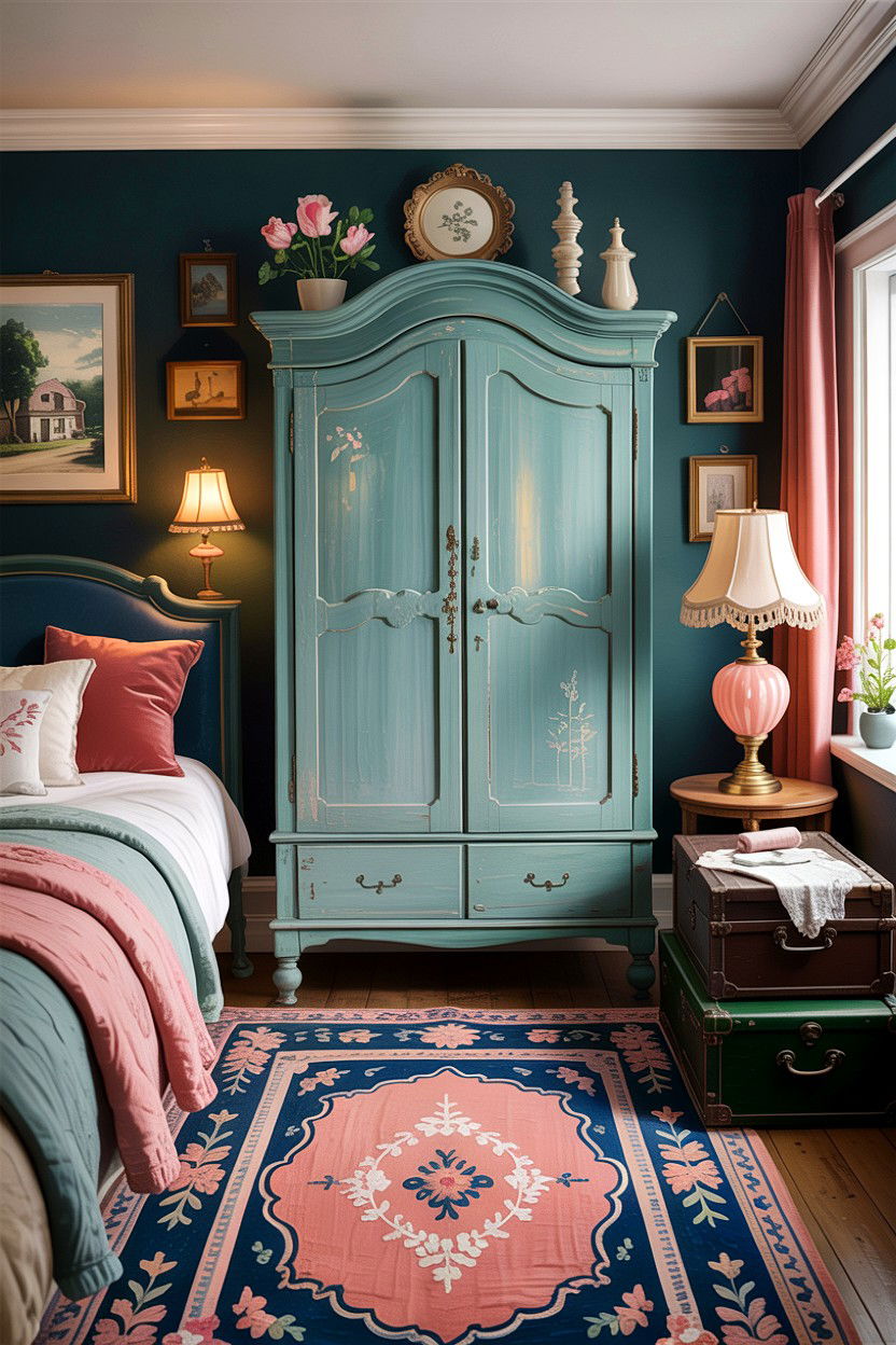 Vintage Furniture - 30 cottage bedroom ideas