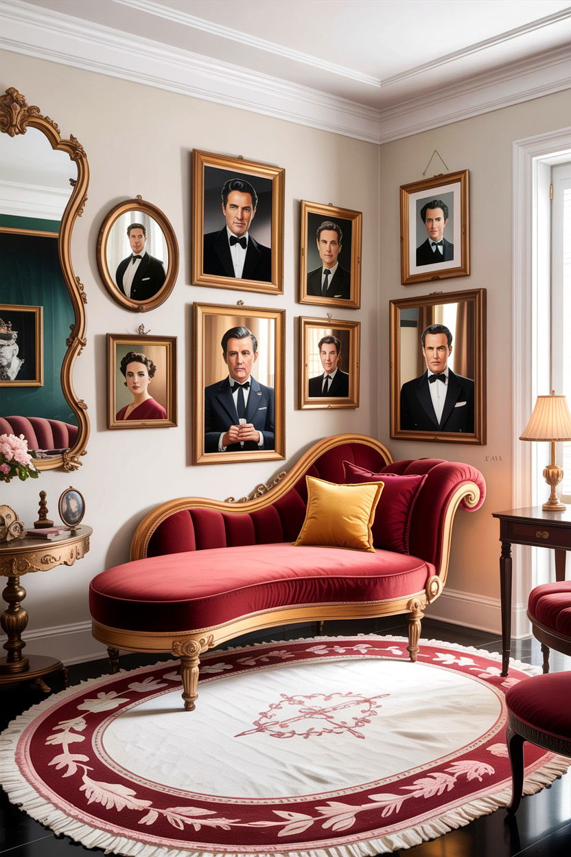 Vintage Movie Star Bedroom - 30 Hollywood bedroom ideas