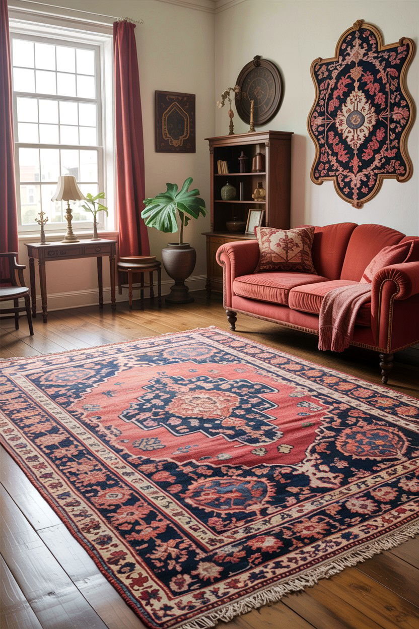 Vintage Rug Living Room - 30 fixer upper living room ideas