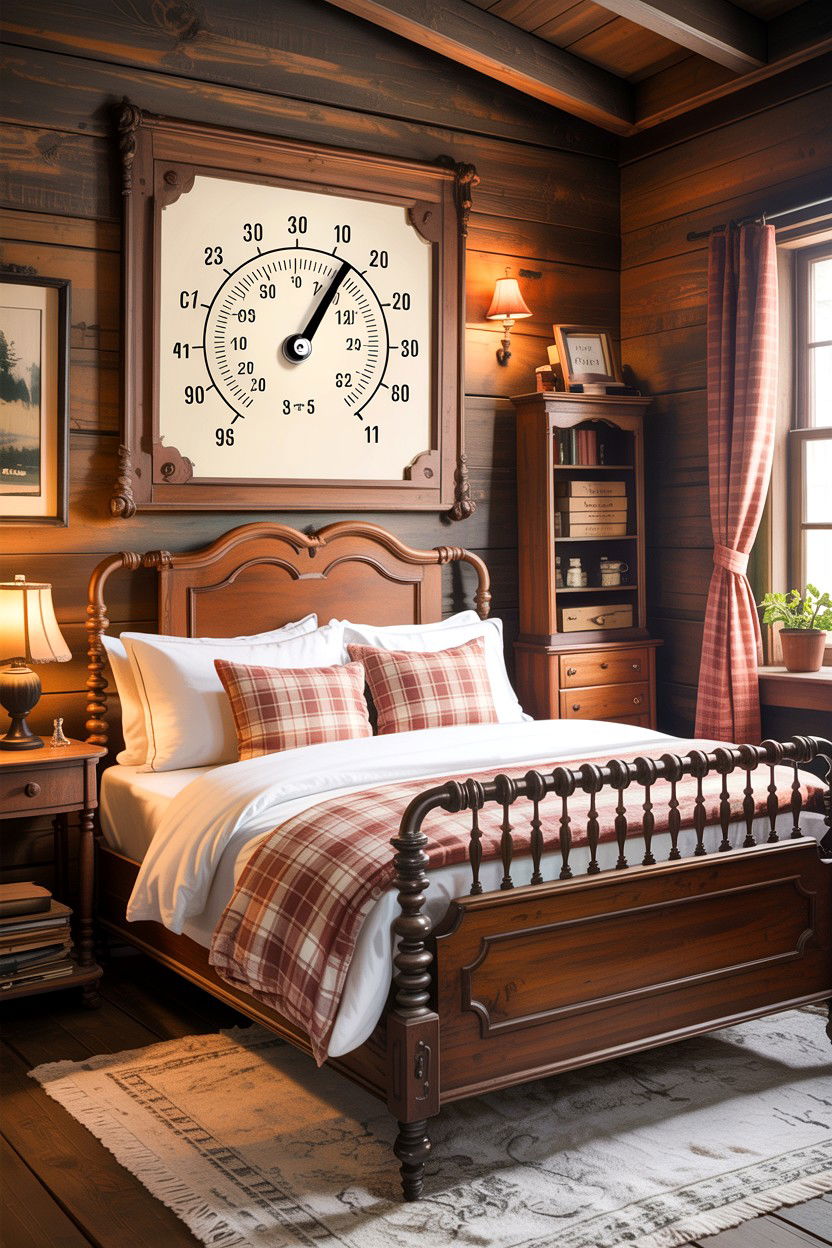 Vintage Style Thermostat Rustic Bedroom - 30 bedroom thermostats