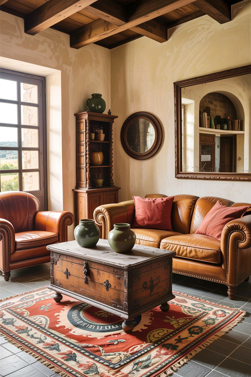 Vintage Tuscan Living Room - 30 living room Tuscan furniture ideas