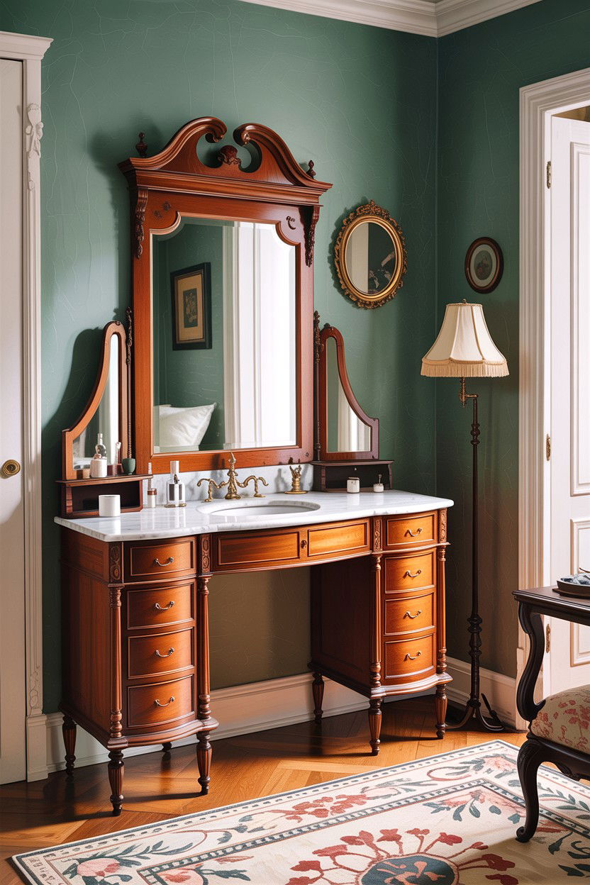 Vintage Vanity - 30 Edwardian bedroom ideas