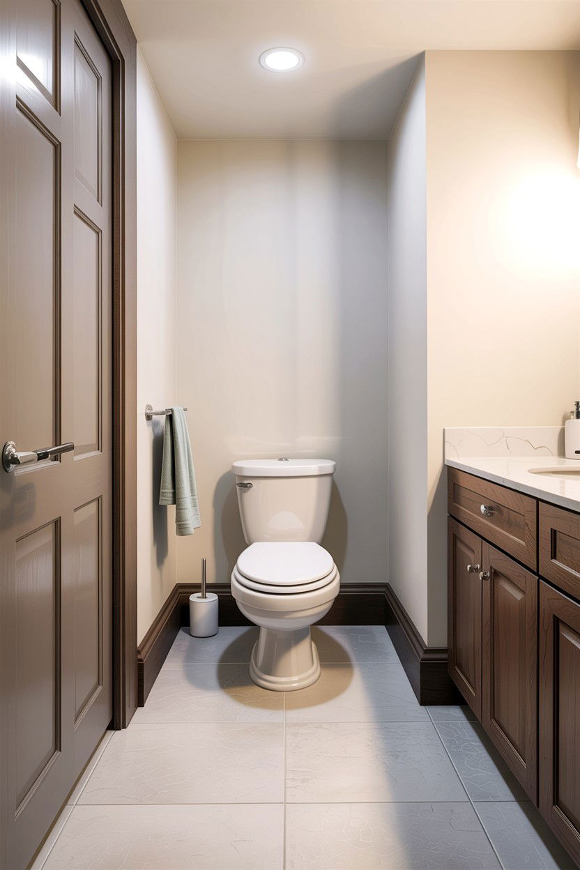 Vinyl Baseboard Bathroom - 30 bathroom baseboard ideas