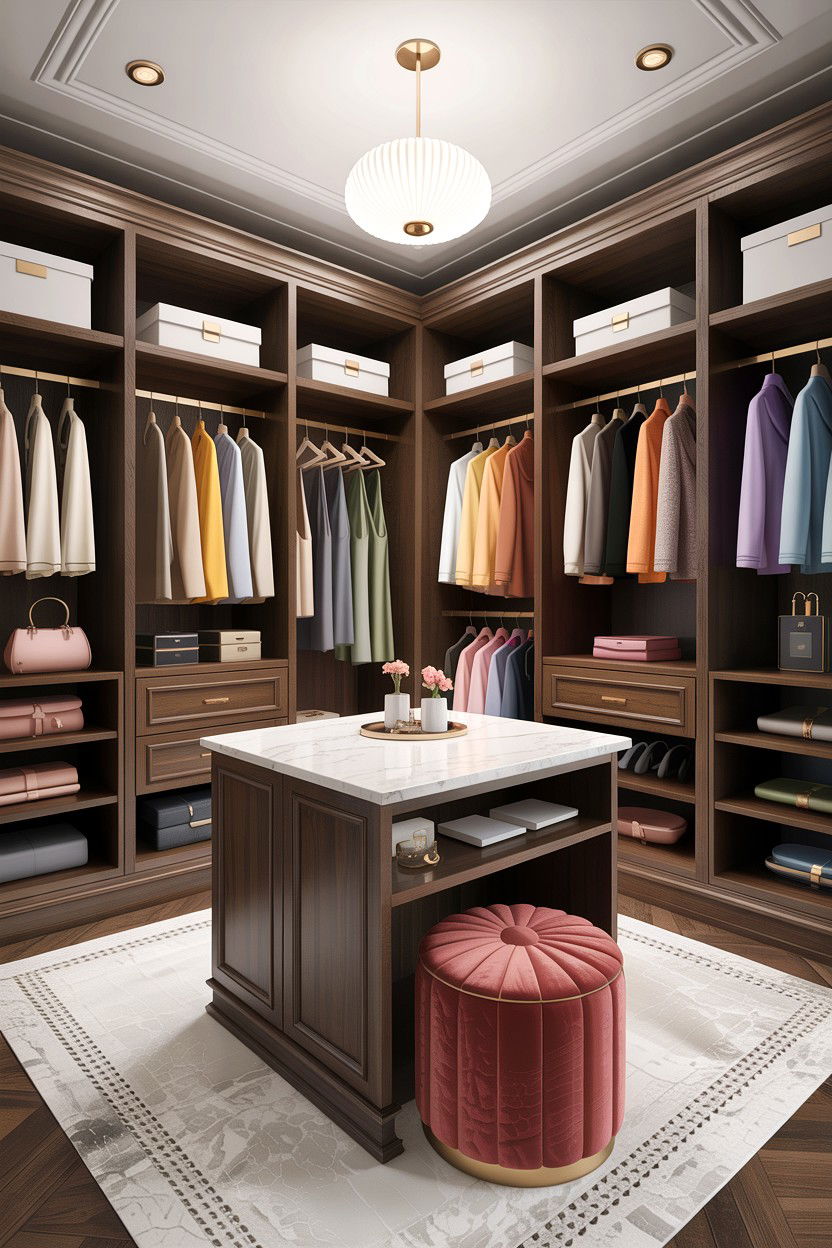 Walk In Closet - 30 bedroom wardrobes