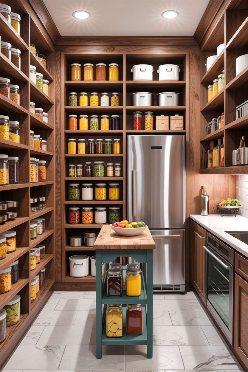 Walk In Pantry - 30 bedroom conversion ideas