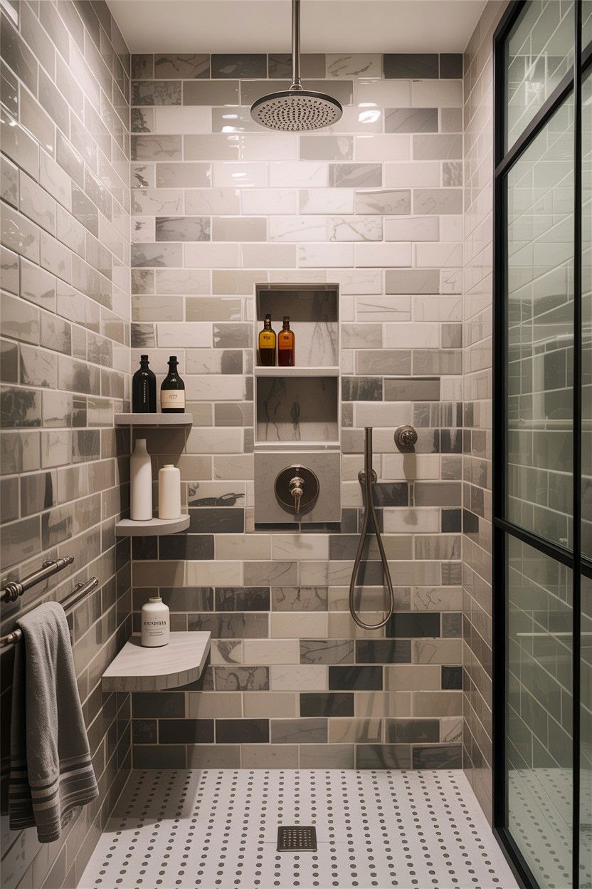 Walk In Shower - 30 gorgeous bathroom ideas