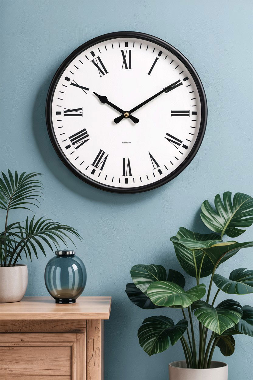Wall Clock - 30 bedroom decorative objects