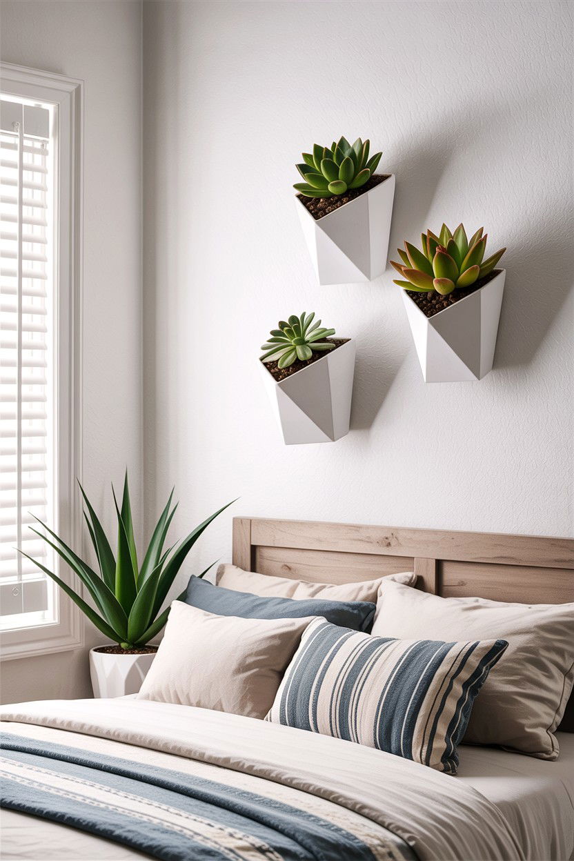 Wall mounted planters - 30 bedroom planters