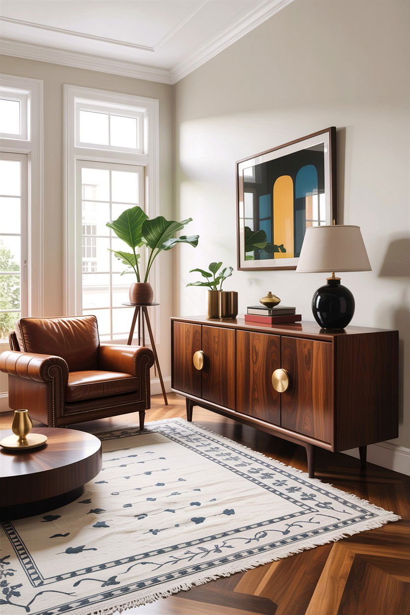 Walnut Credenza Living Room - 30 living room credenza ideas