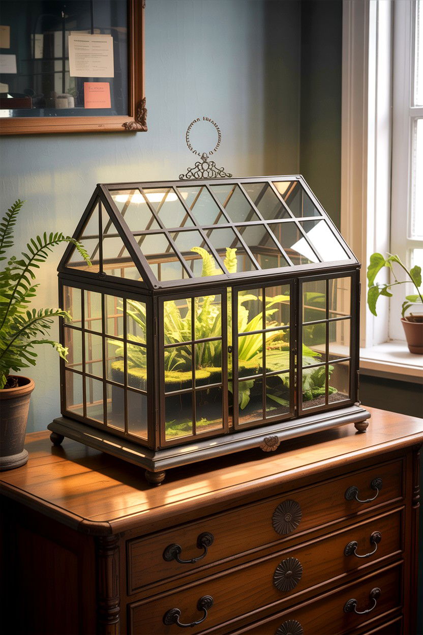 Wardian case - 30 bedroom terrariums