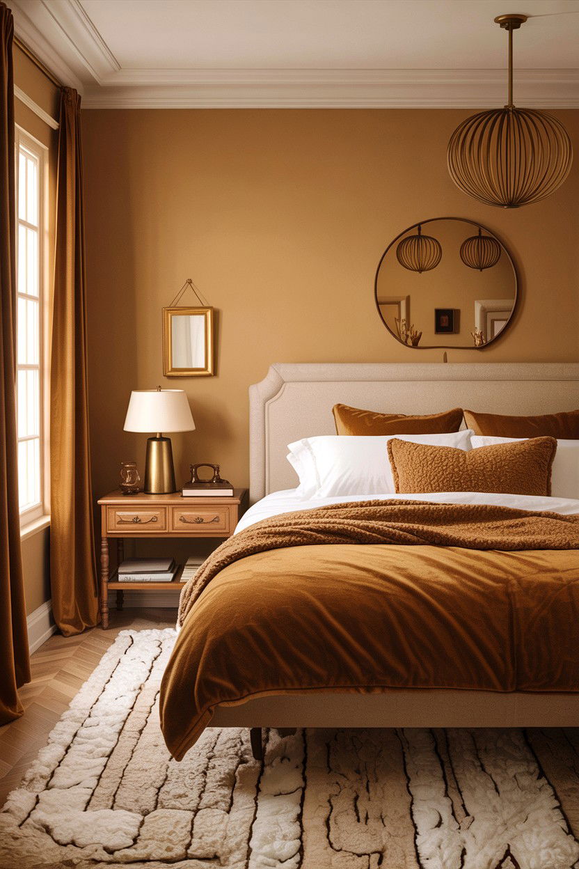 Warm Beige Bedroom - 30 all beige bedroom ideas