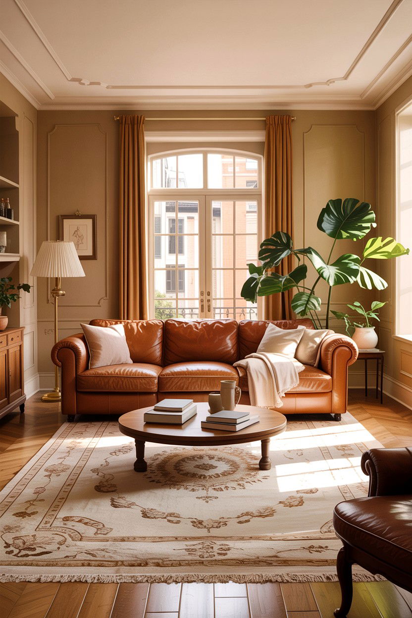 Warm Beige Living Room - 30 all beige living room ideas