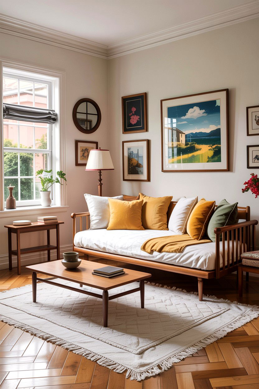 Wegner Daybed Guest Living Room - 30 living room Wegner chair ideas