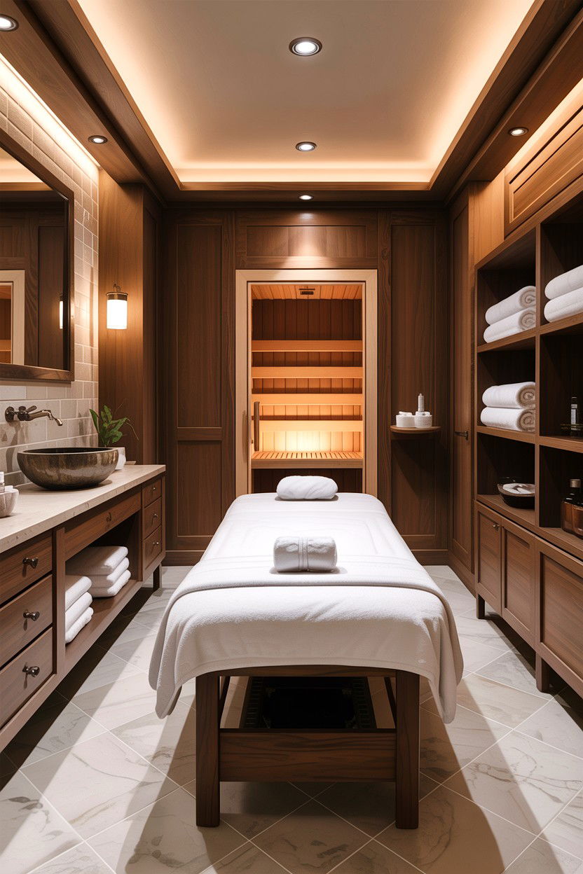 Wellness Spa Room - 30 bedroom conversion ideas