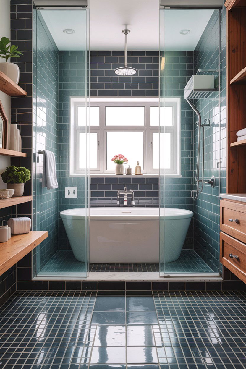 Wet room bathroom - 30 Home Depot bathroom ideas