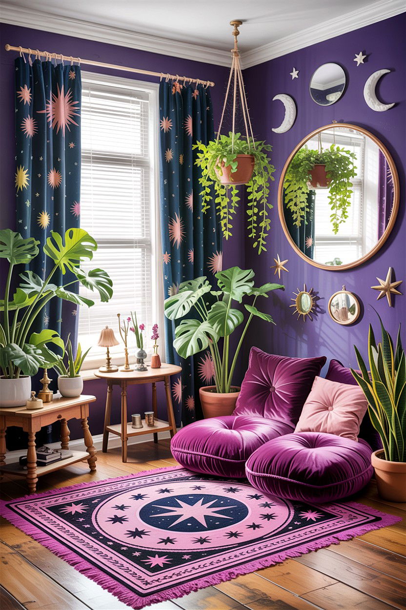 Whimsigoth Living Room - 30 gothic living room ideas