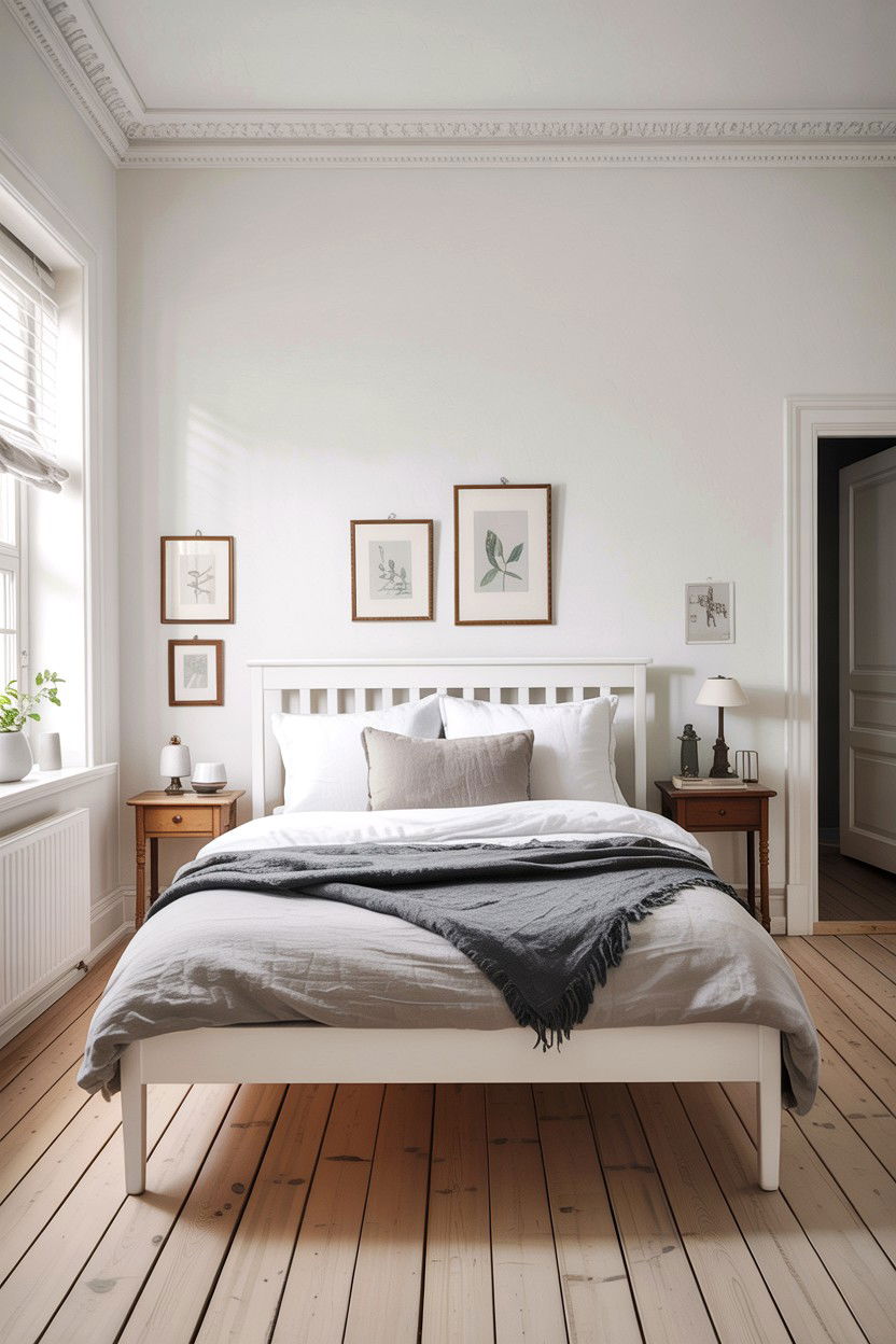 White Bedroom Walls - 30 Finnish bedroom ideas