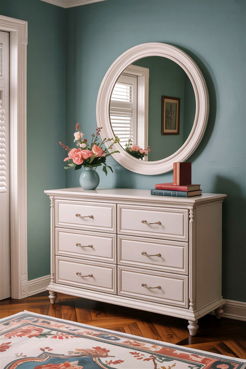 White Drawer Dresser - 30 bedroom dressers