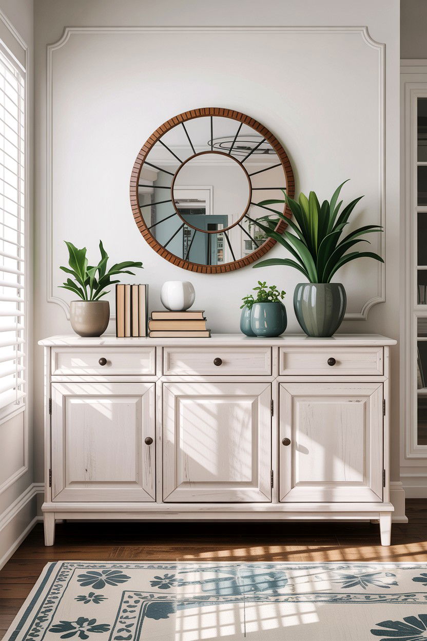 White Living Room Credenza - 30 living room credenza ideas