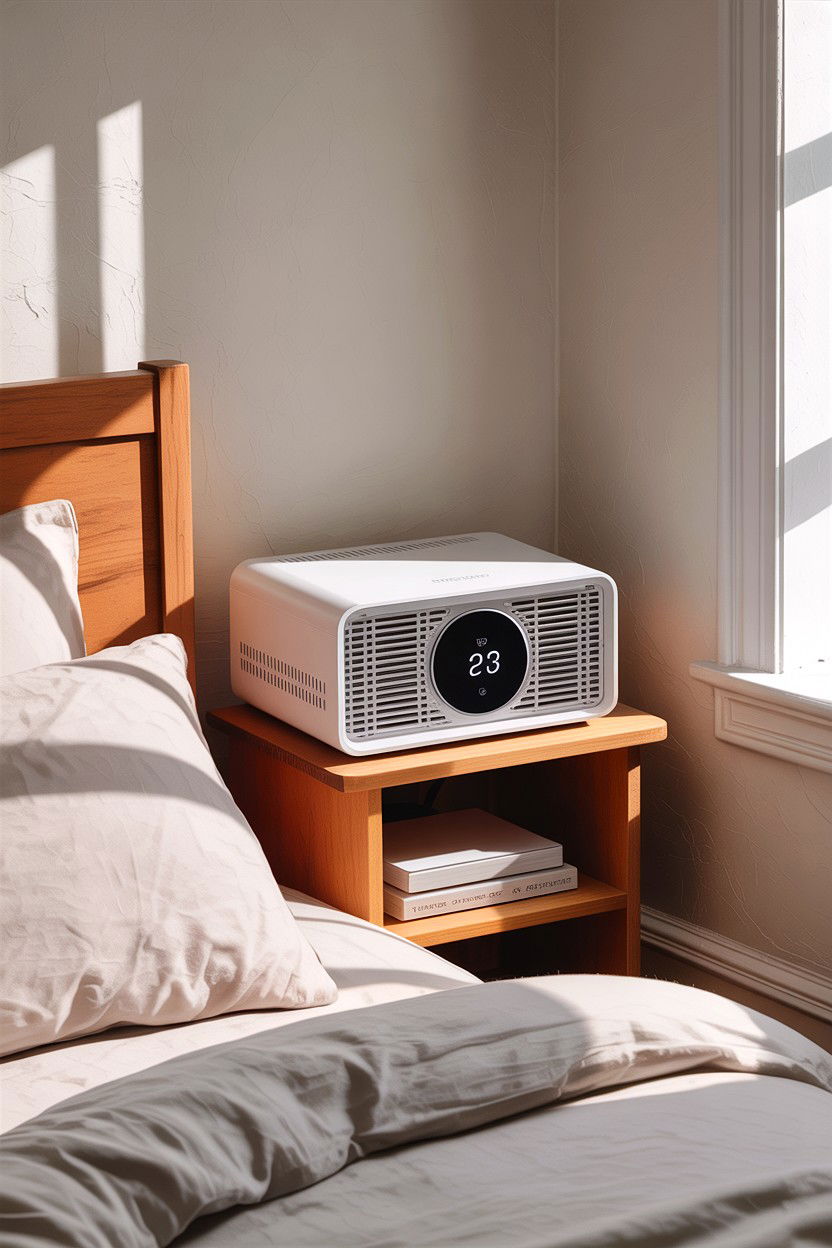 White Noise Machine Station - 30 insomnia bedroom ideas