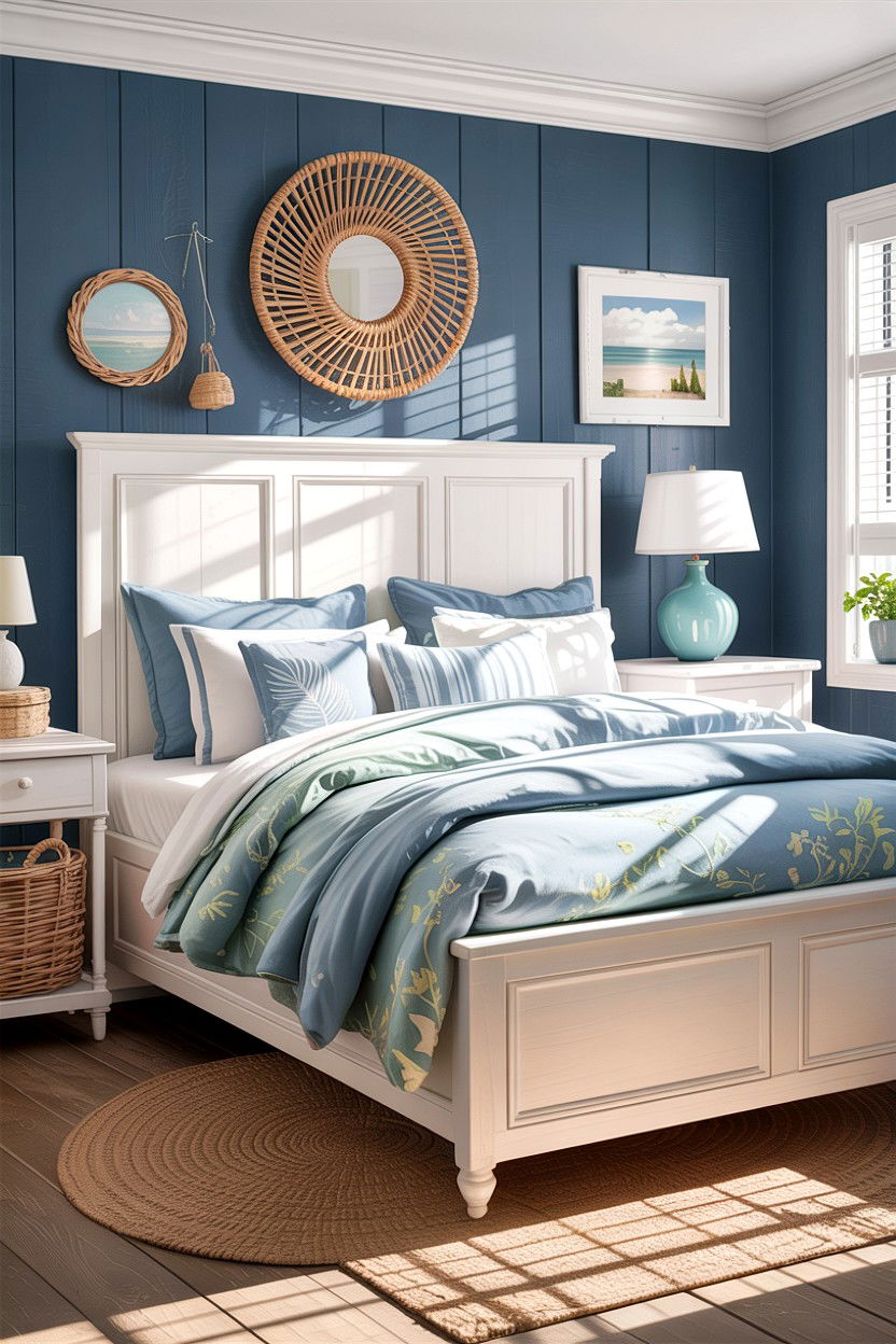 White Panel Bed - 30 bedroom panel beds