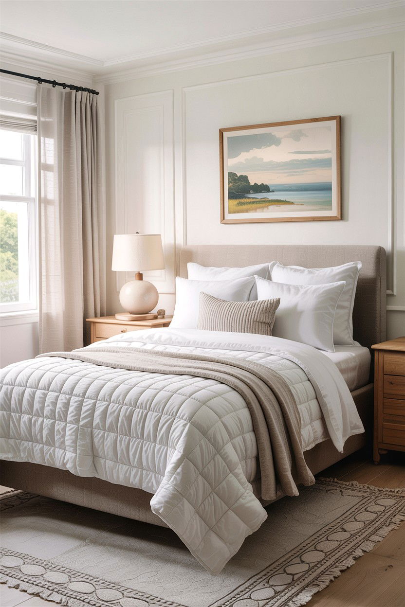 White Quilted Bedspread - 30 bedroom bedspreads