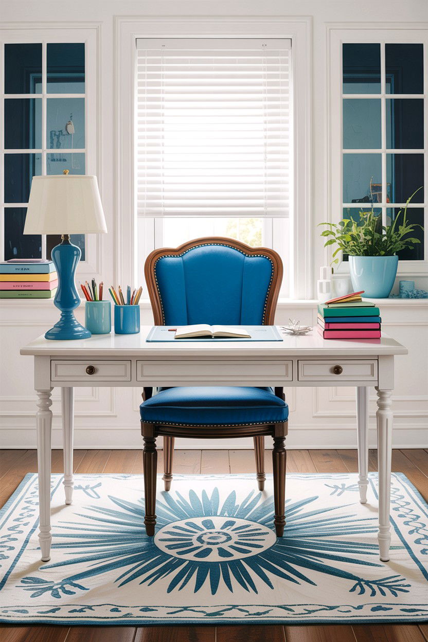 White Writing Desk - 30 bedroom writing desks