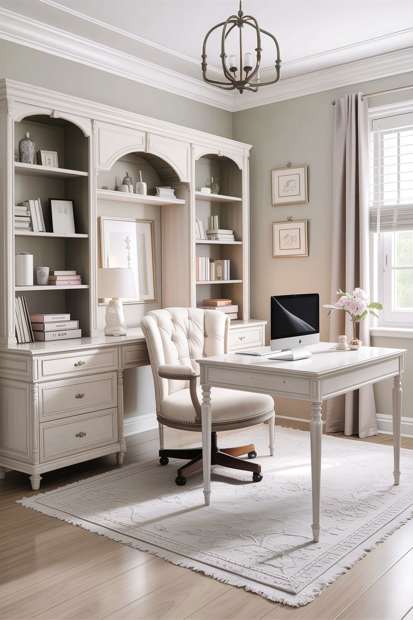 White bedroom office - 30 bedroom workstation designs
