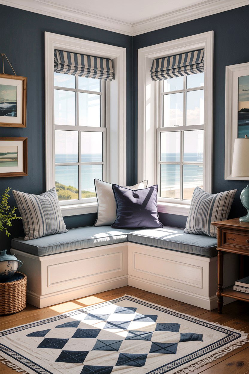 Window Seat - 30 living room corner ideas