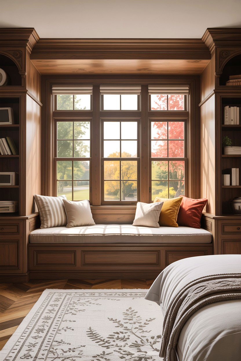 Window Seat Bedroom - 30 cozy bedroom ideas