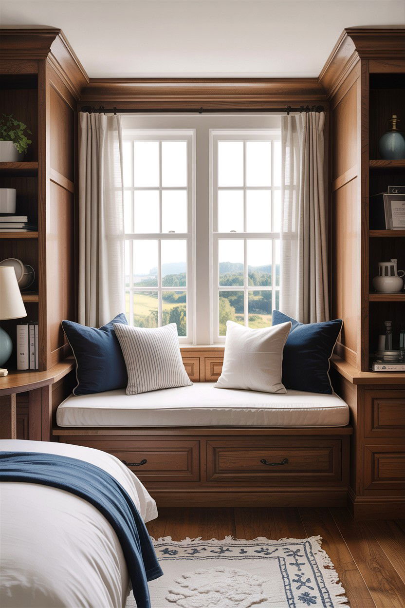 Window Seat Bedroom - 30 bedroom nook ideas