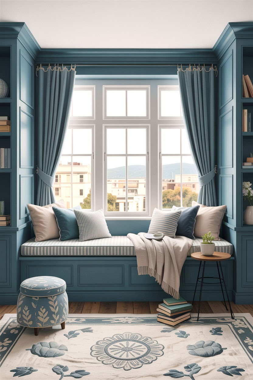 Window Seat Living Room - 30 easy living room ideas