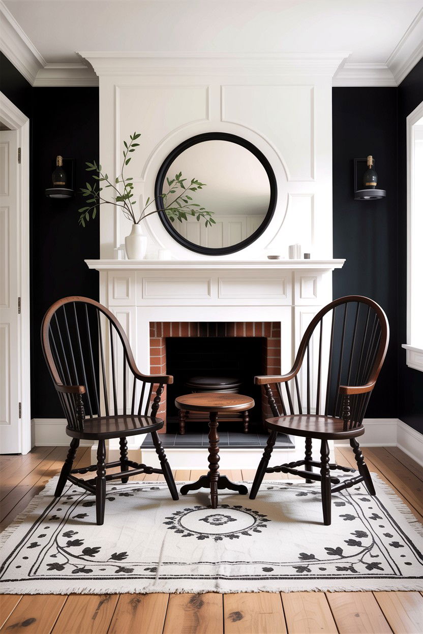 Windsor Chair Living Room - 30 New England living room ideas