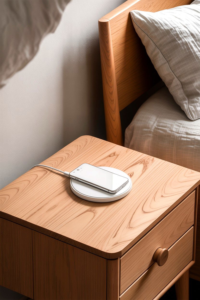 Wireless Charging Pad - 30 bedroom phone chargers