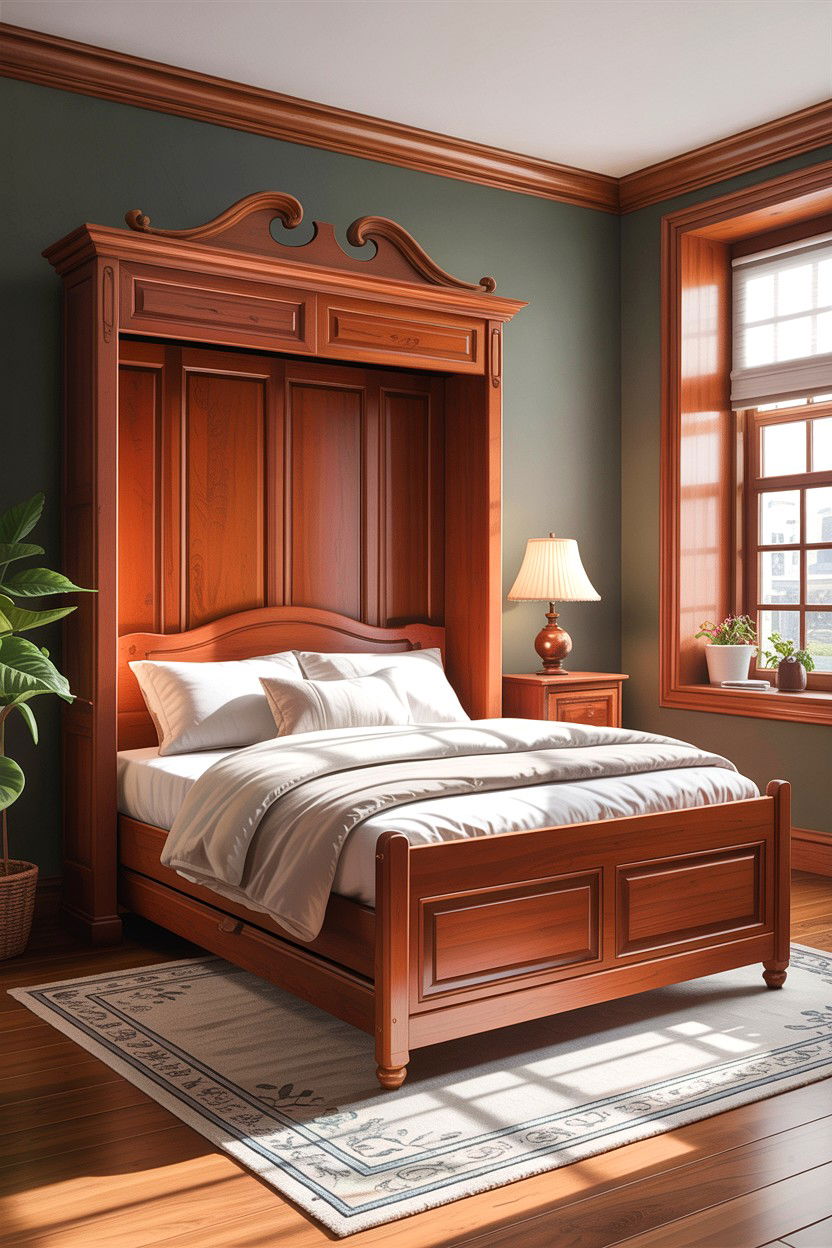 Wood Fold Down Bed Frame - 30 bedroom fold down bed ideas