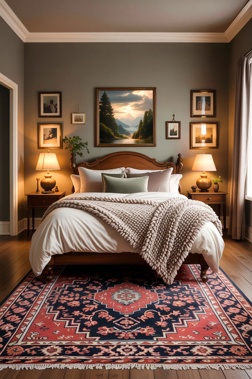 Wool Cozy Rug - 30 bedroom oriental rugs