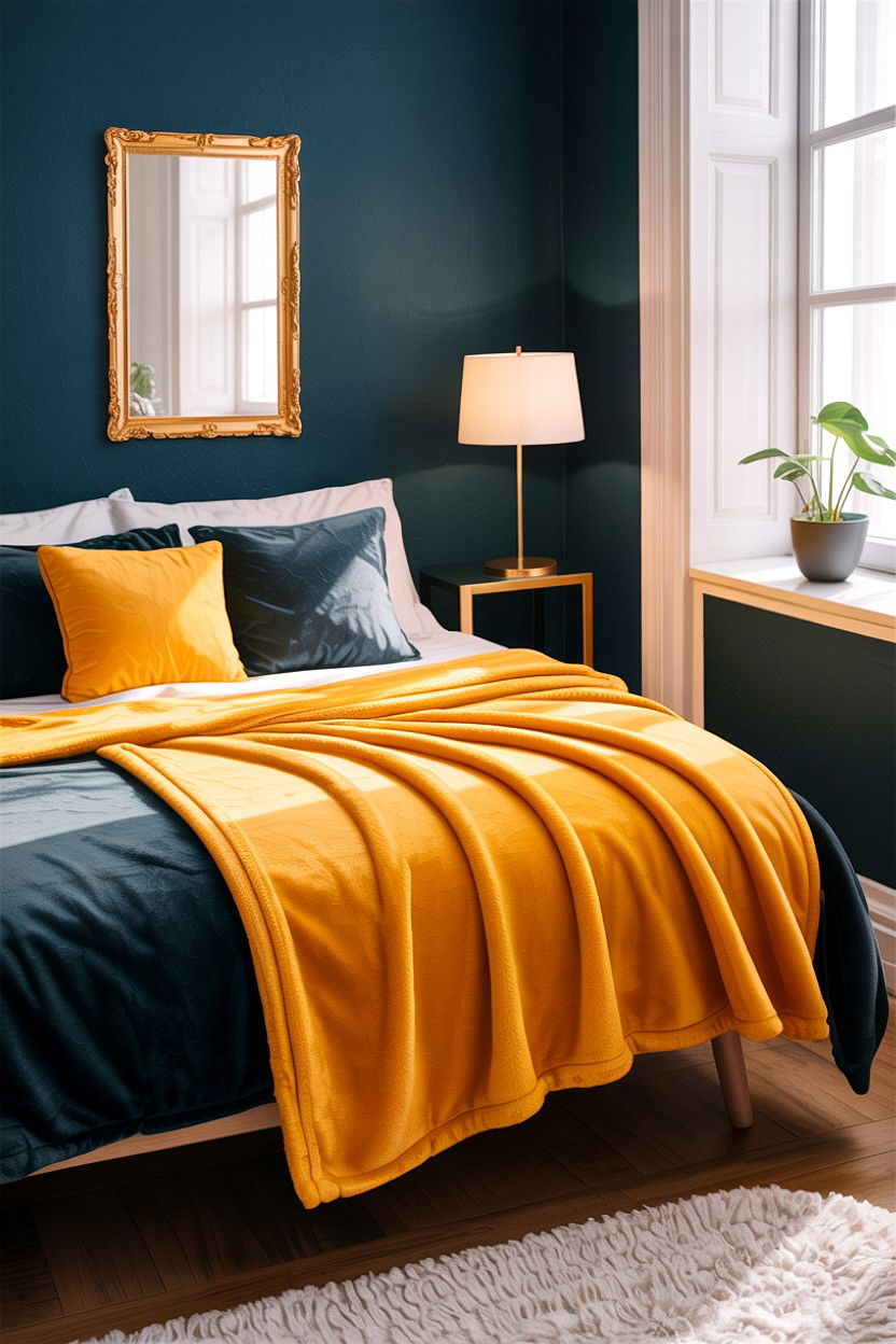 Yellow Fleece Blanket - 30 bedroom fleece blankets