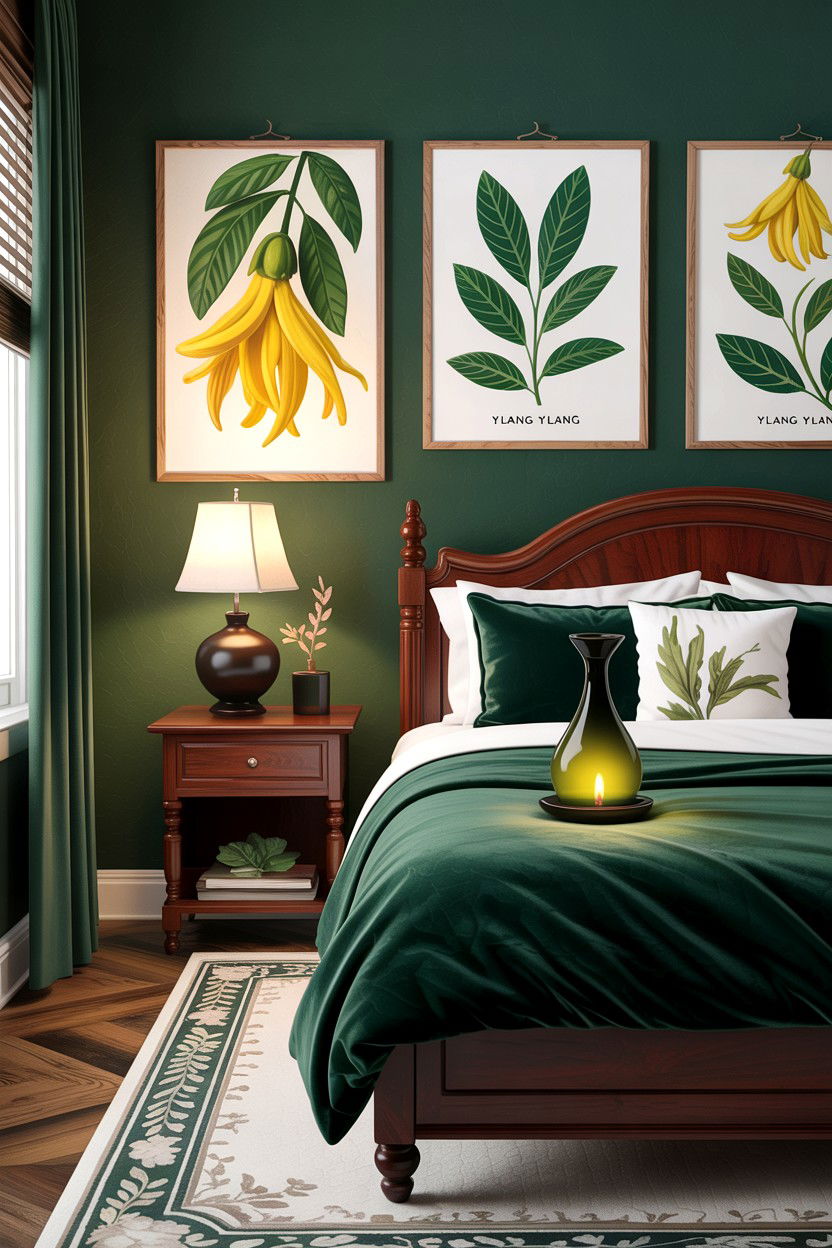 Ylang Ylang Bedroom - 30 bedroom aromatherapy ideas