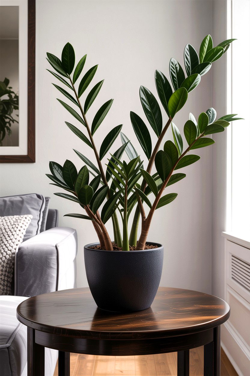 ZZ Plant - 30 living room air purifying plants