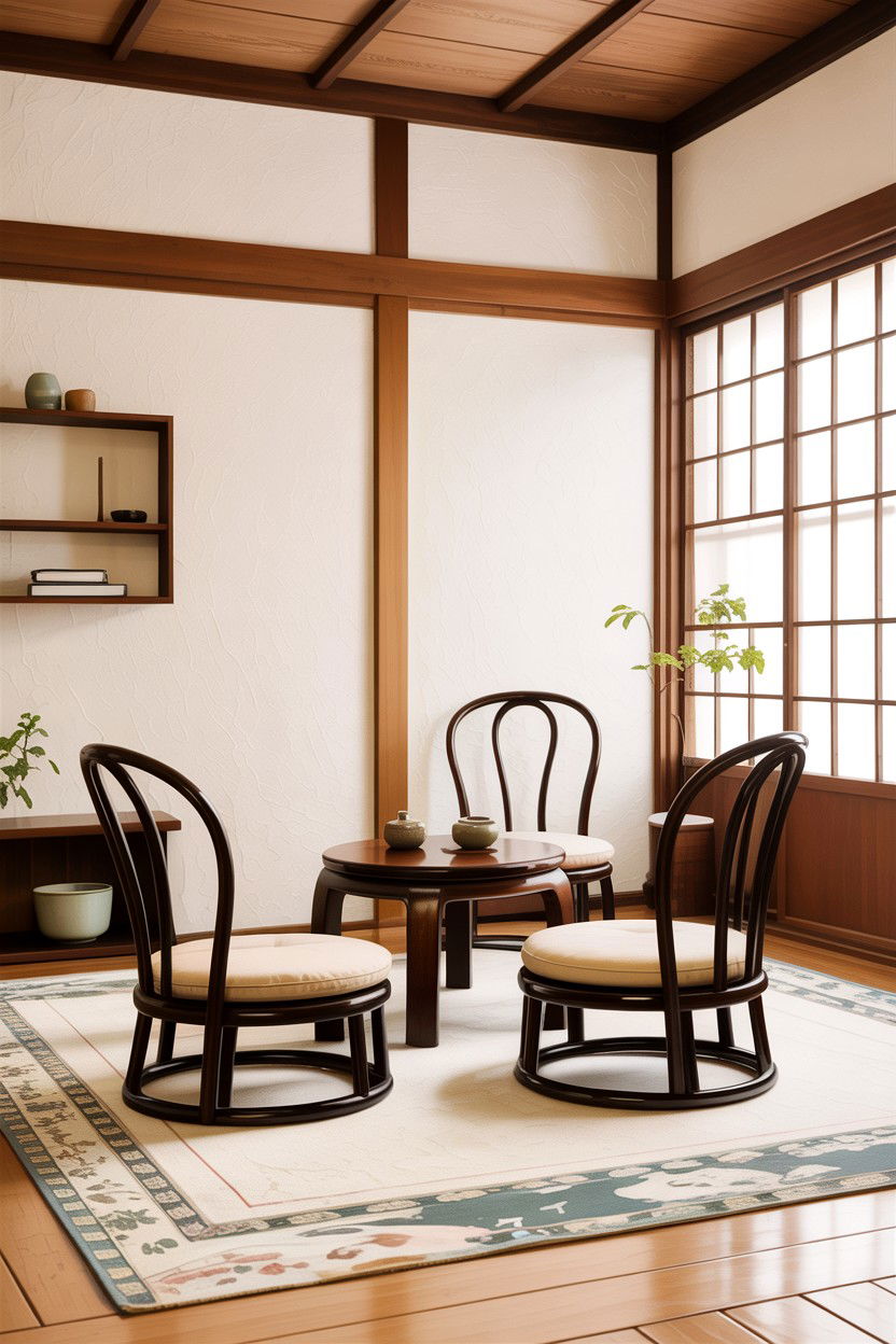 Zaisu Floor Chair - 30 living room Japanese furniture ideas