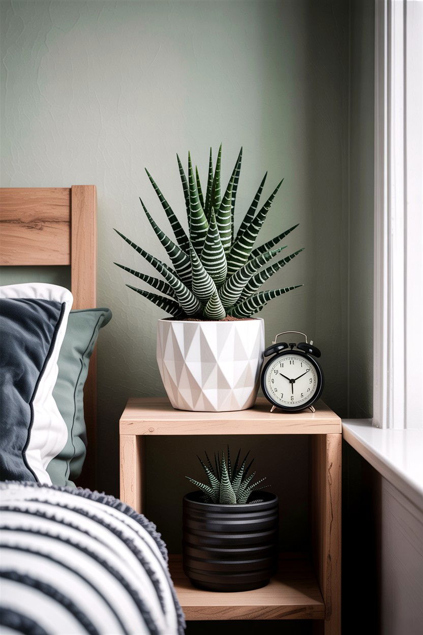 Zebra Haworthia - 30 bedroom succulents